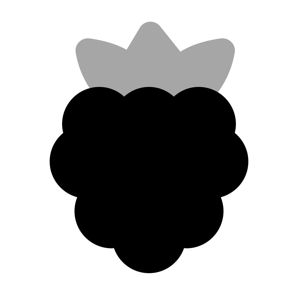 иконка малина plumpy стиль