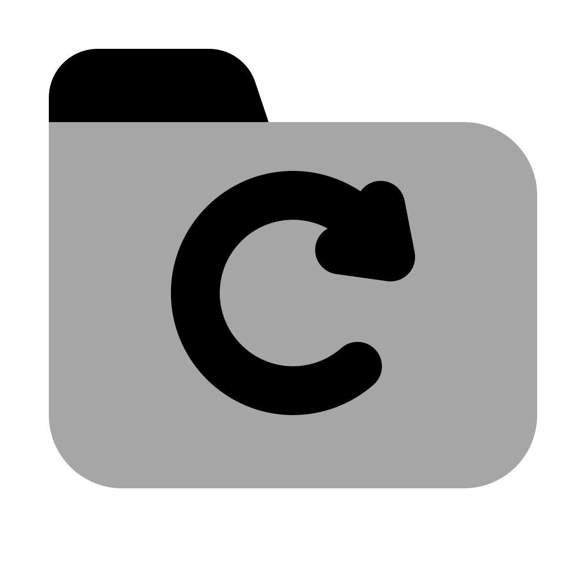 иконка обновить папку plumpy style