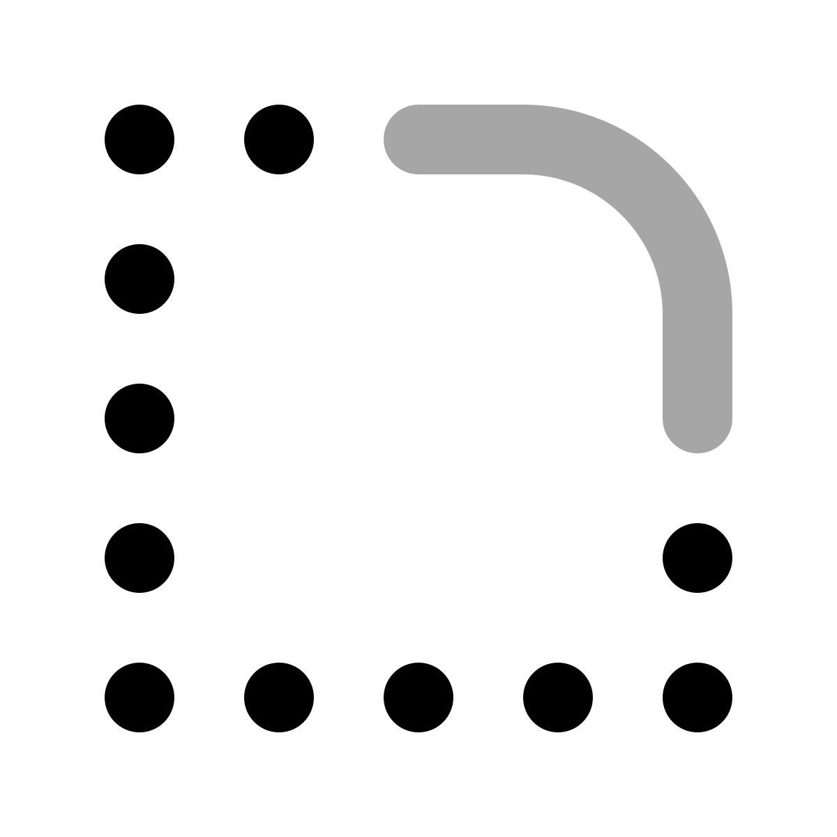 plumpy style закругленный уголок icon