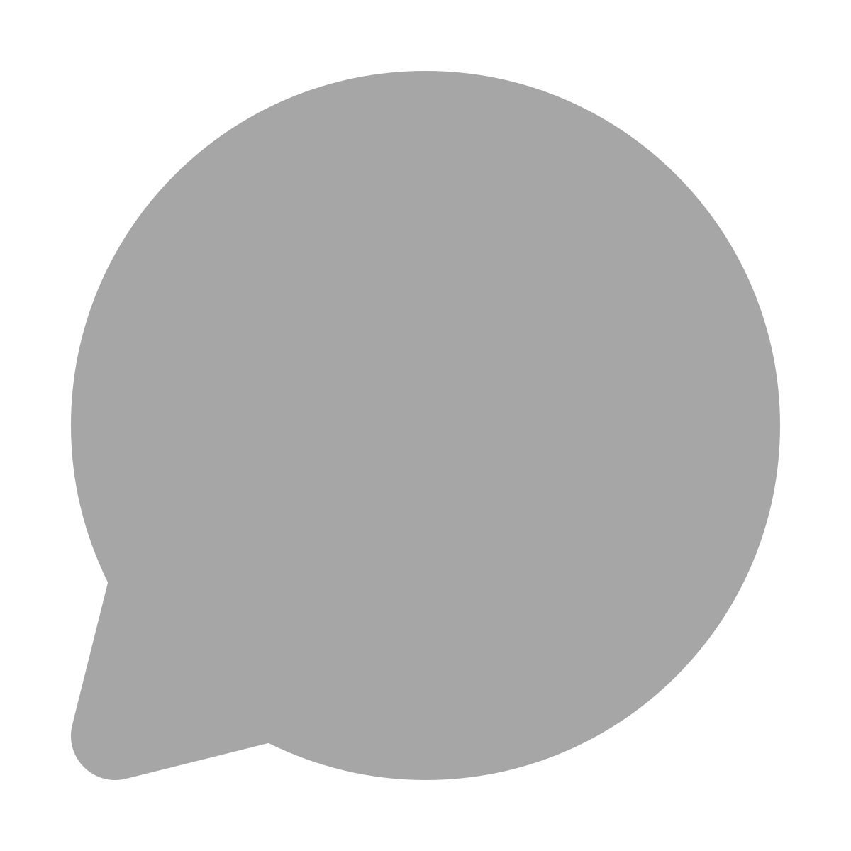 plumpy style cообщение облачко icon