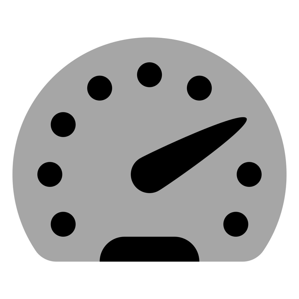 иконка спидометр plumpy стиль