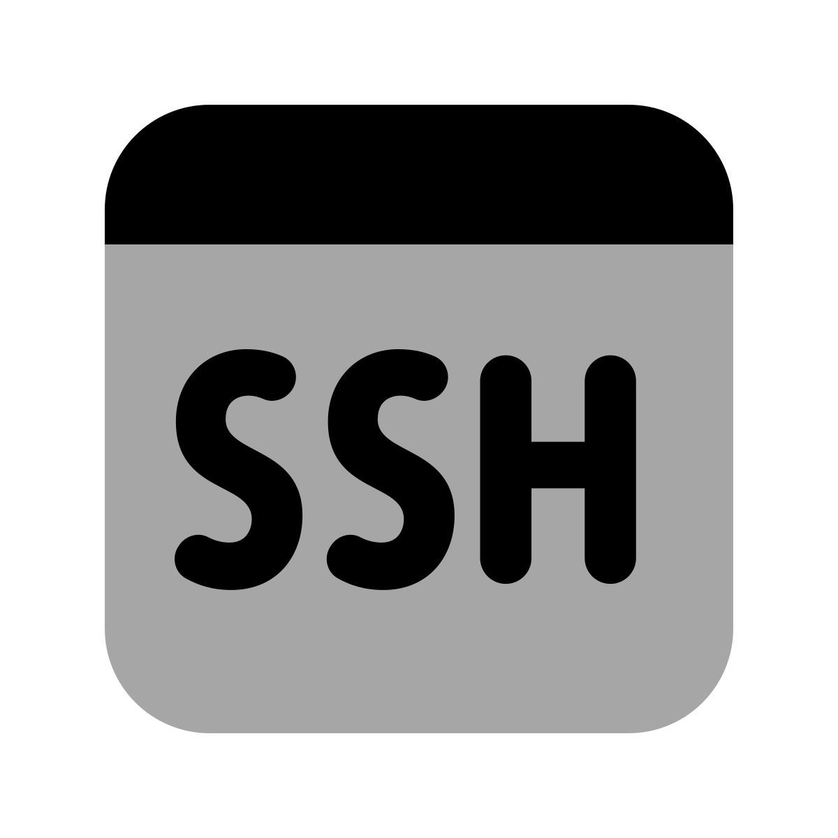 plumpy style ssh icon