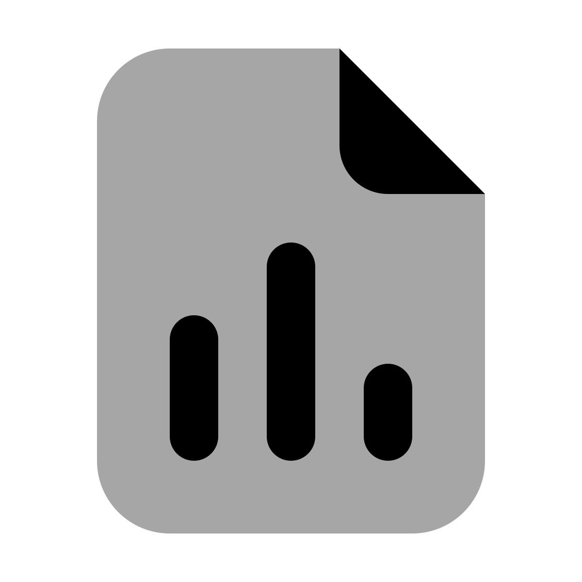 plumpy style статистический документ icon