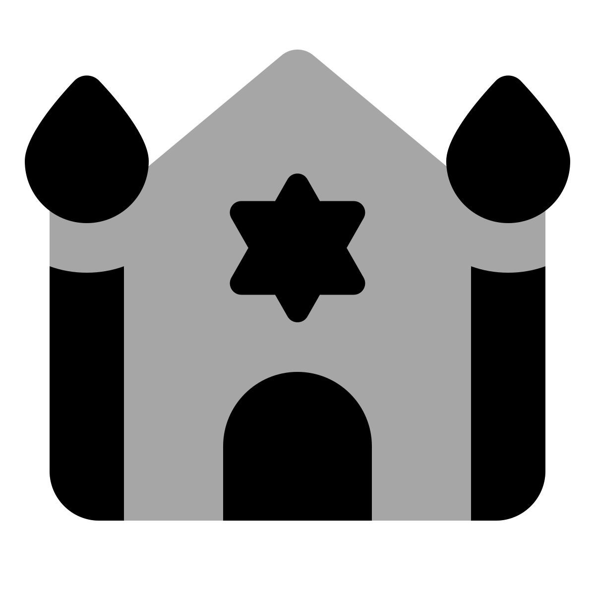 иконка синагога plumpy style