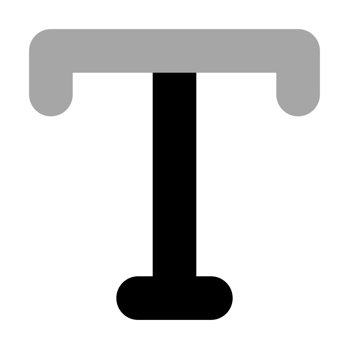 plumpy style t icon