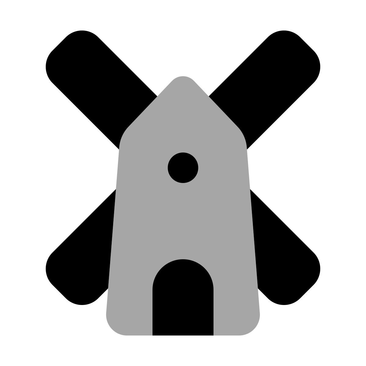 иконка ветряная мельница plumpy style