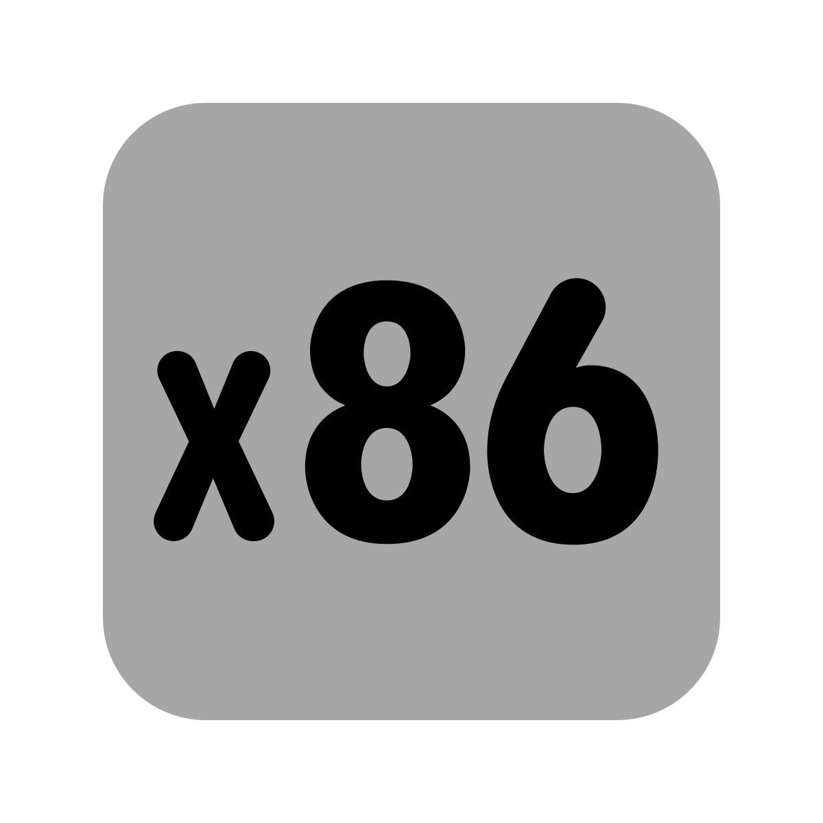 plumpy style x86 icon