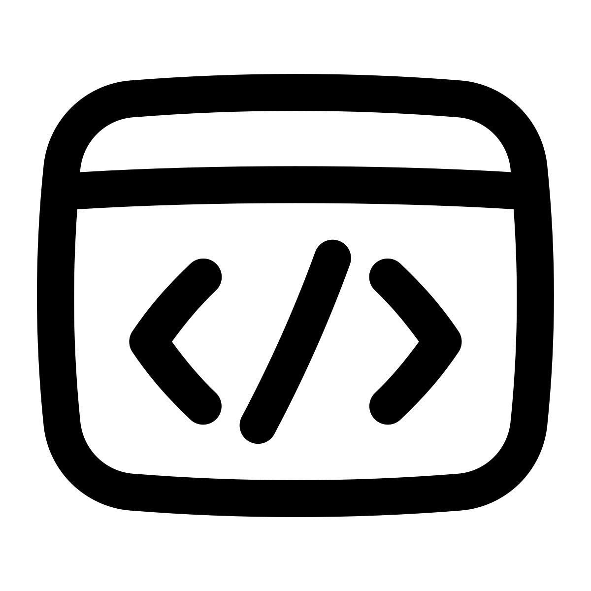 puffy outline style код icon