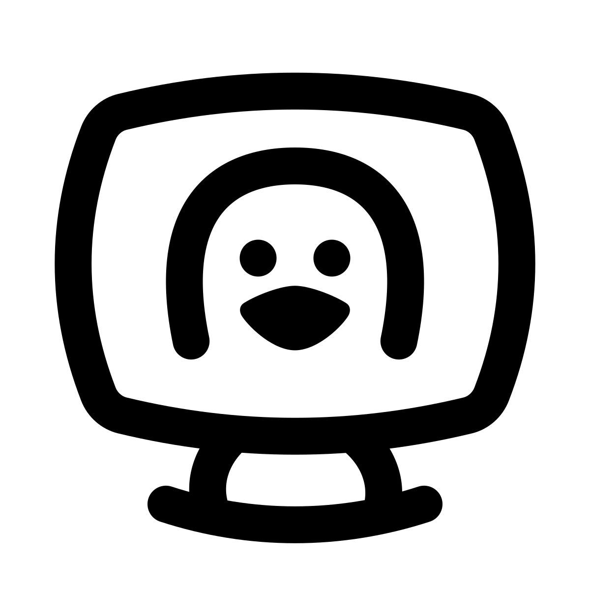 puffy outline style клиент для linux icon