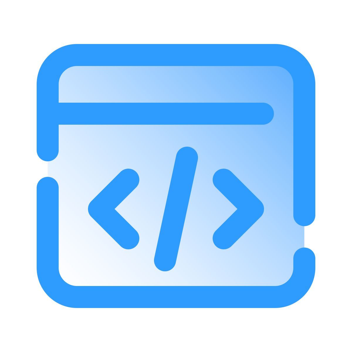 pulsar gradient style код icon