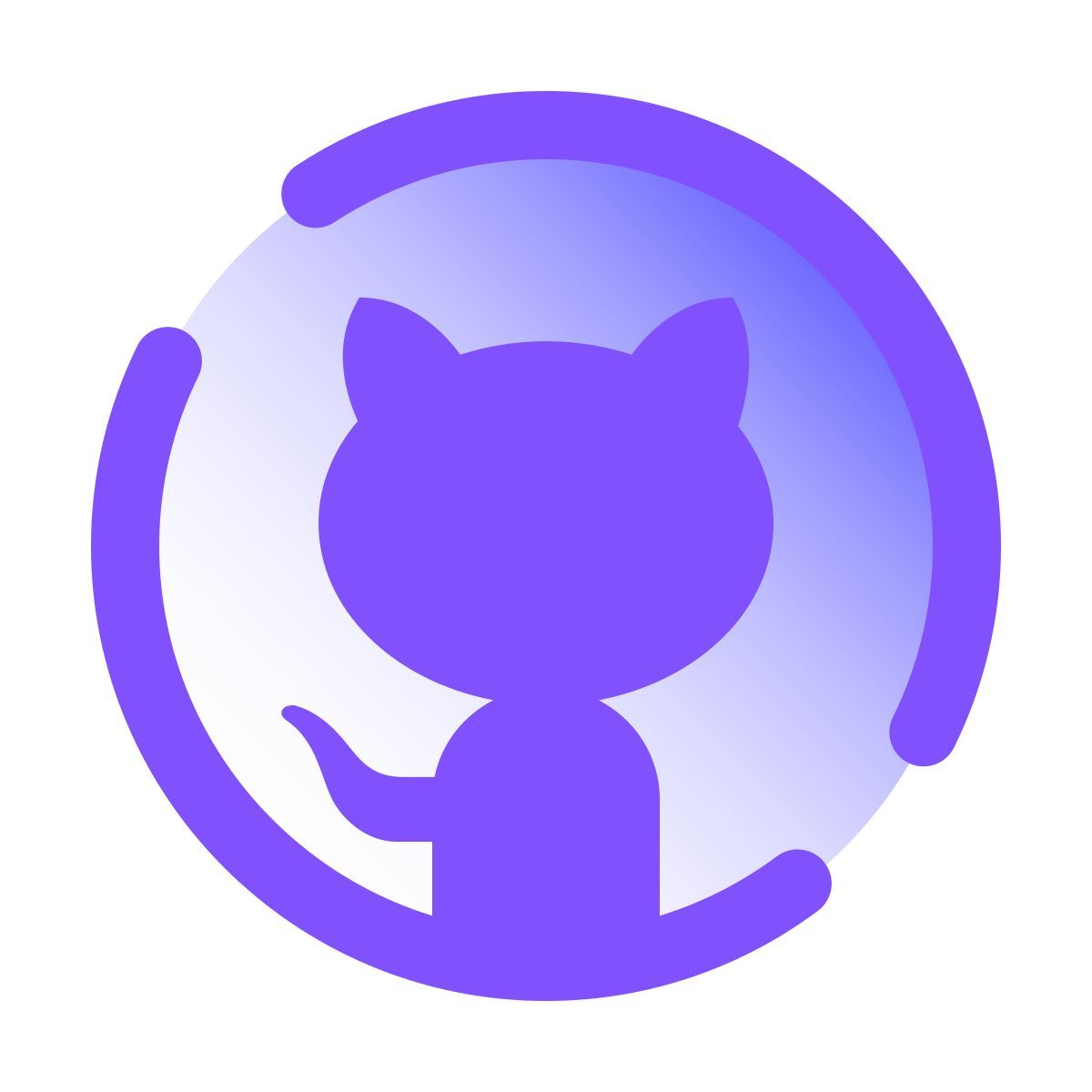 pulsar gradient style github icon