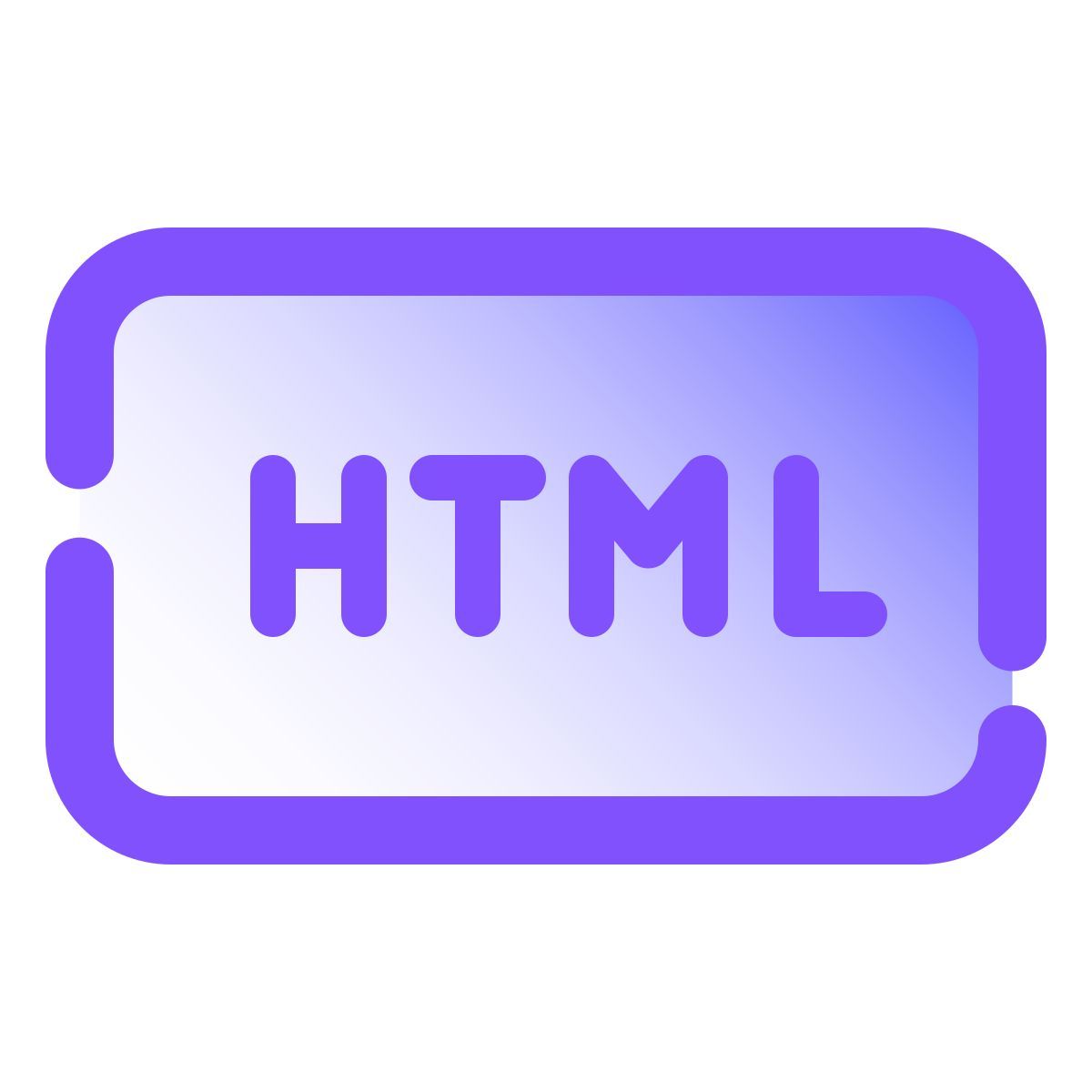 pulsar gradient style html icon