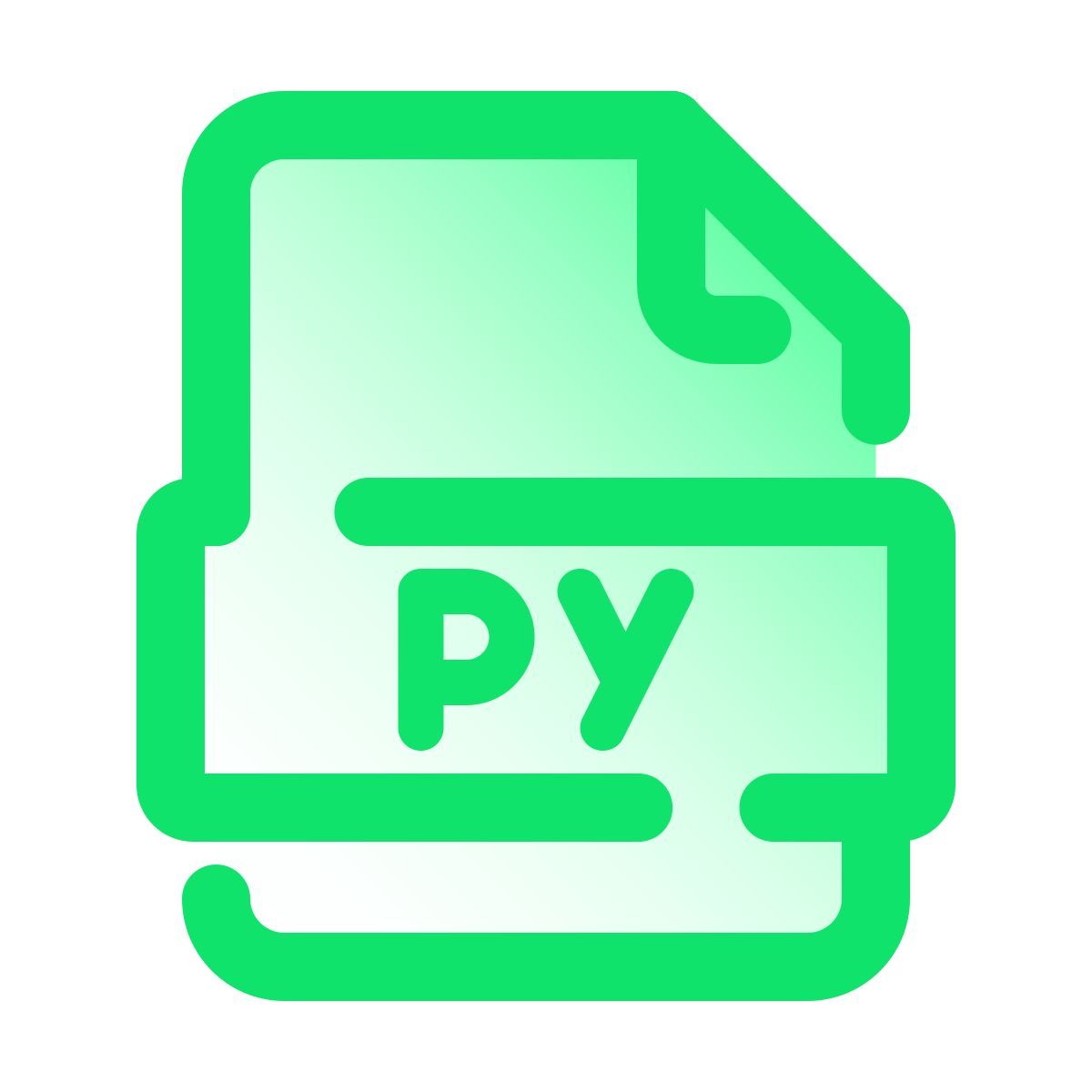 pulsar gradient style python файл icon