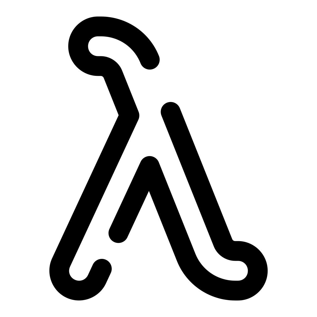 pulsar line style лямбда icon