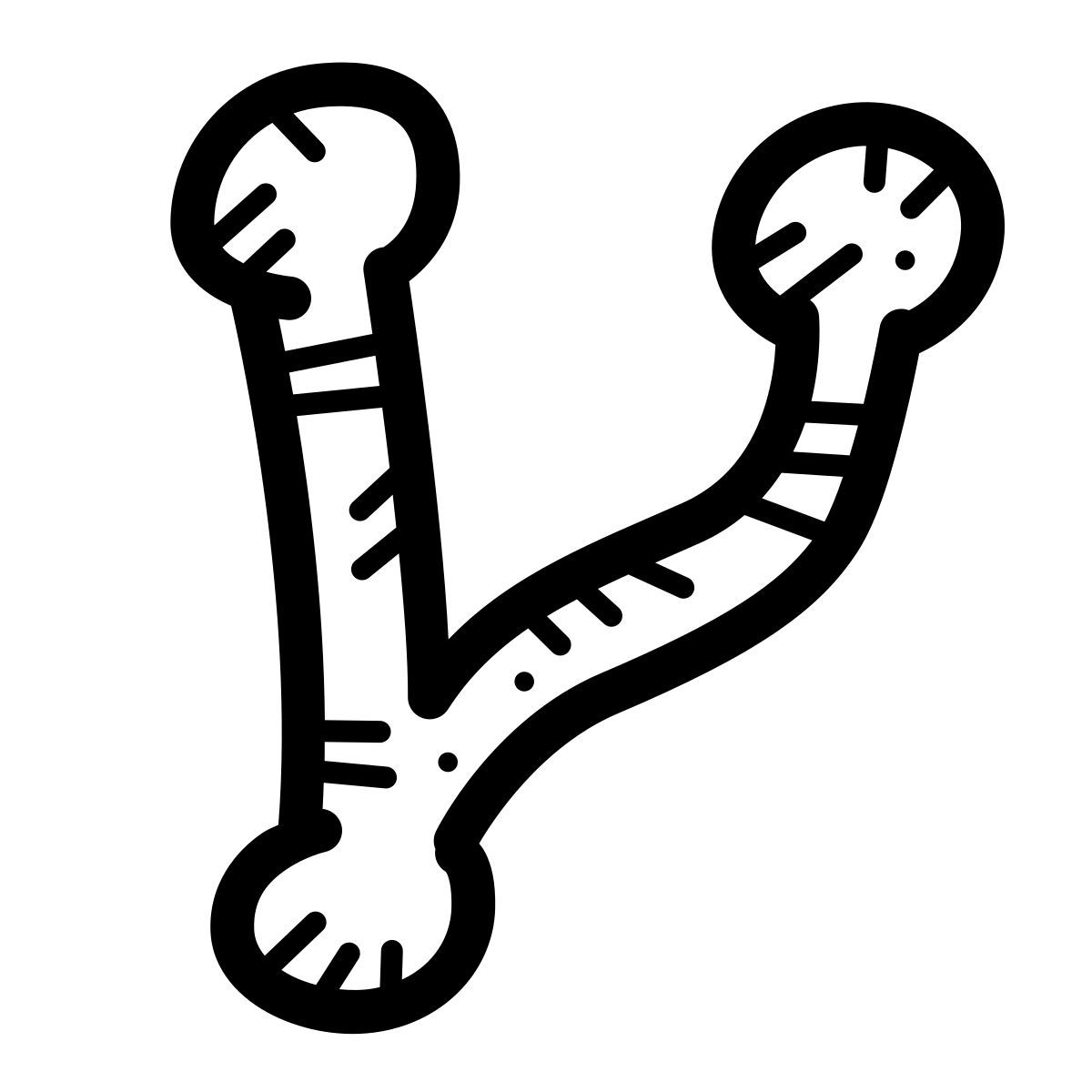 quill style форк icon