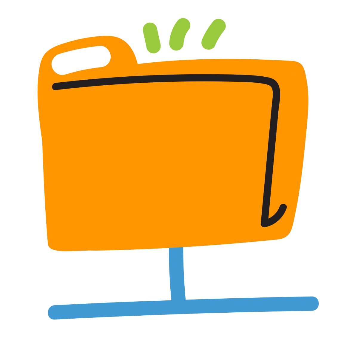 scribby style общая папка icon