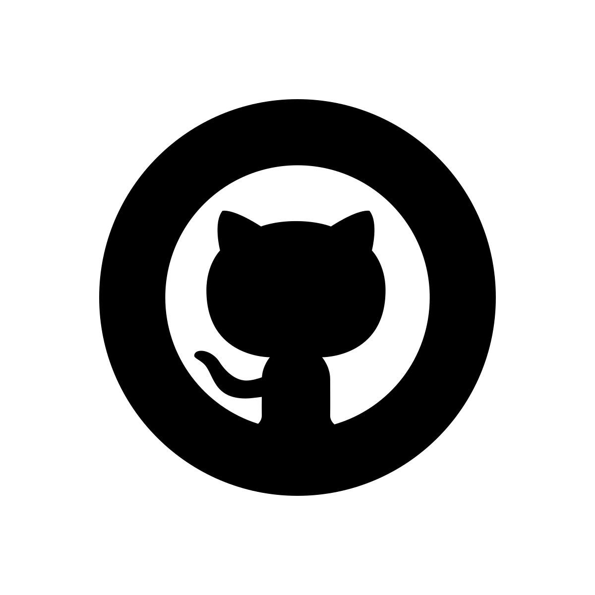 apple sf black style github icon