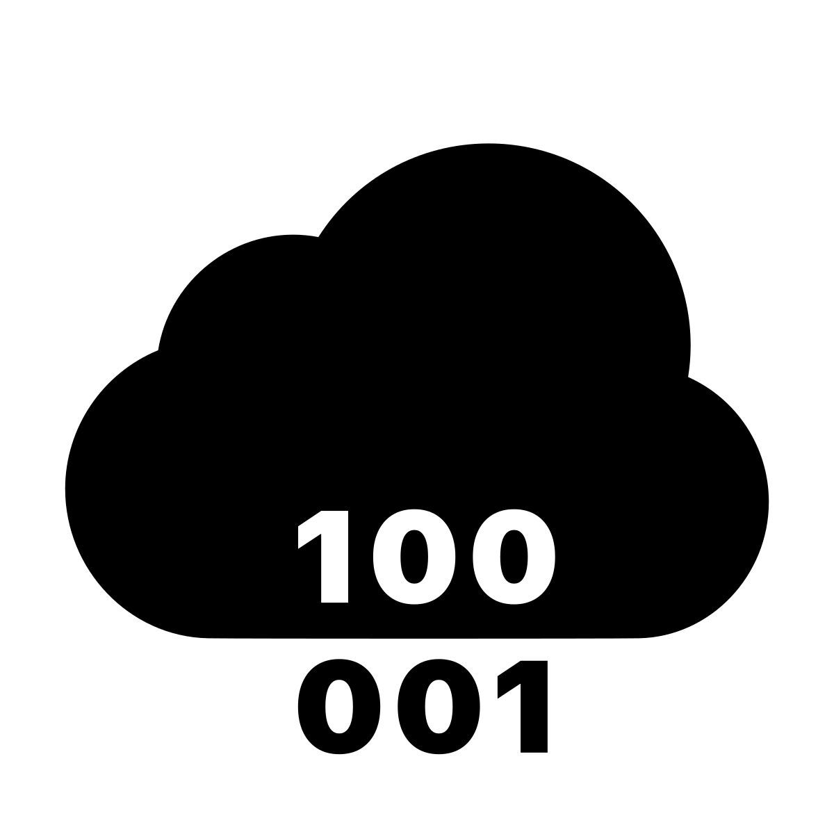 apple sf regular filled style облако двоичный код icon