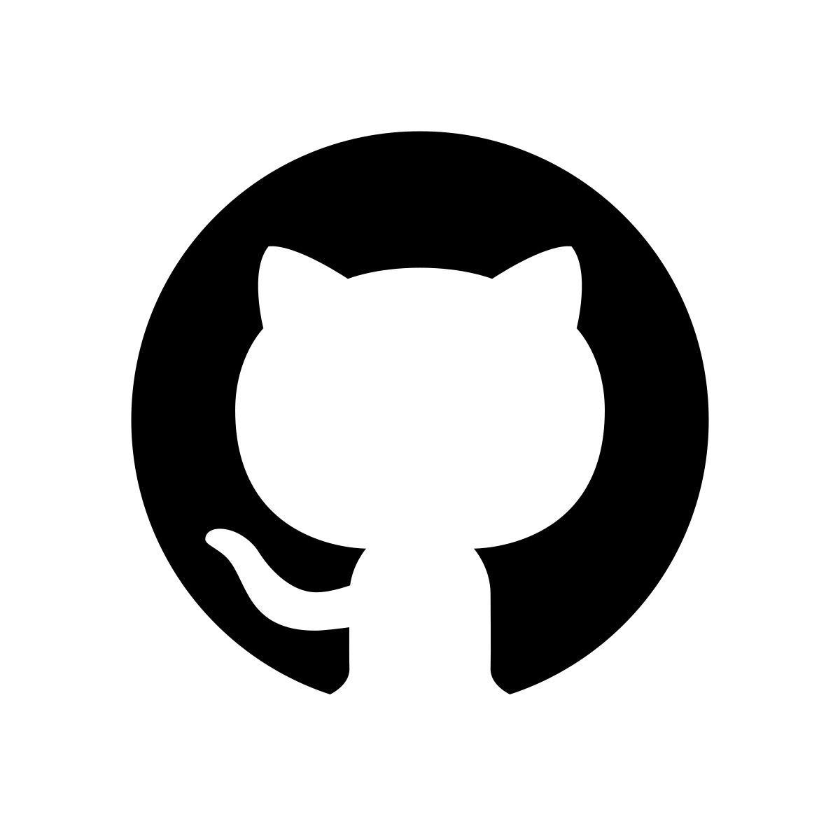 apple sf regular filled style github icon