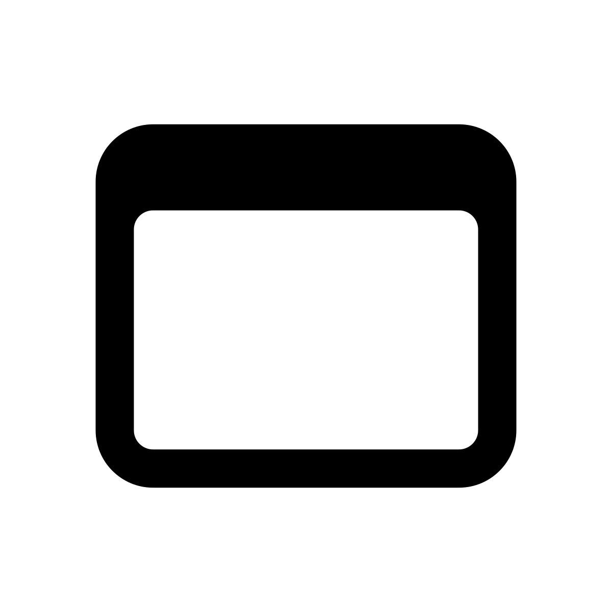 apple sf regular style окно приложения icon