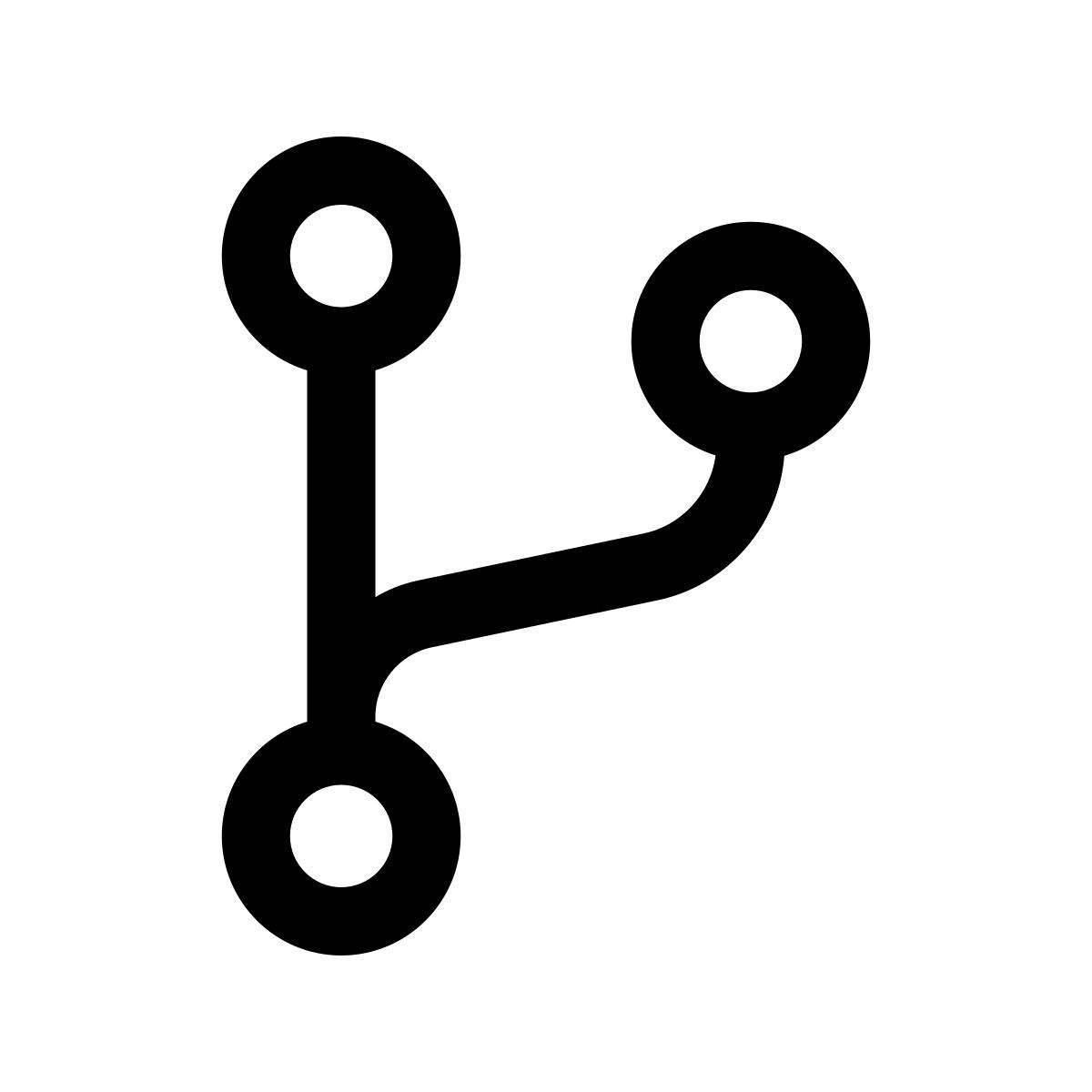 apple sf regular style форк icon