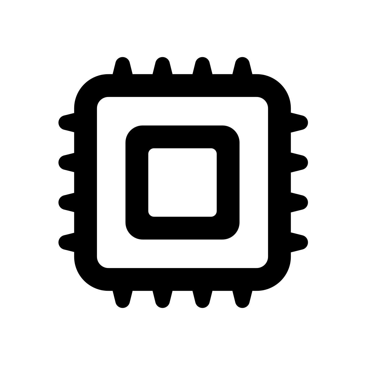 apple sf regular style микрочип icon
