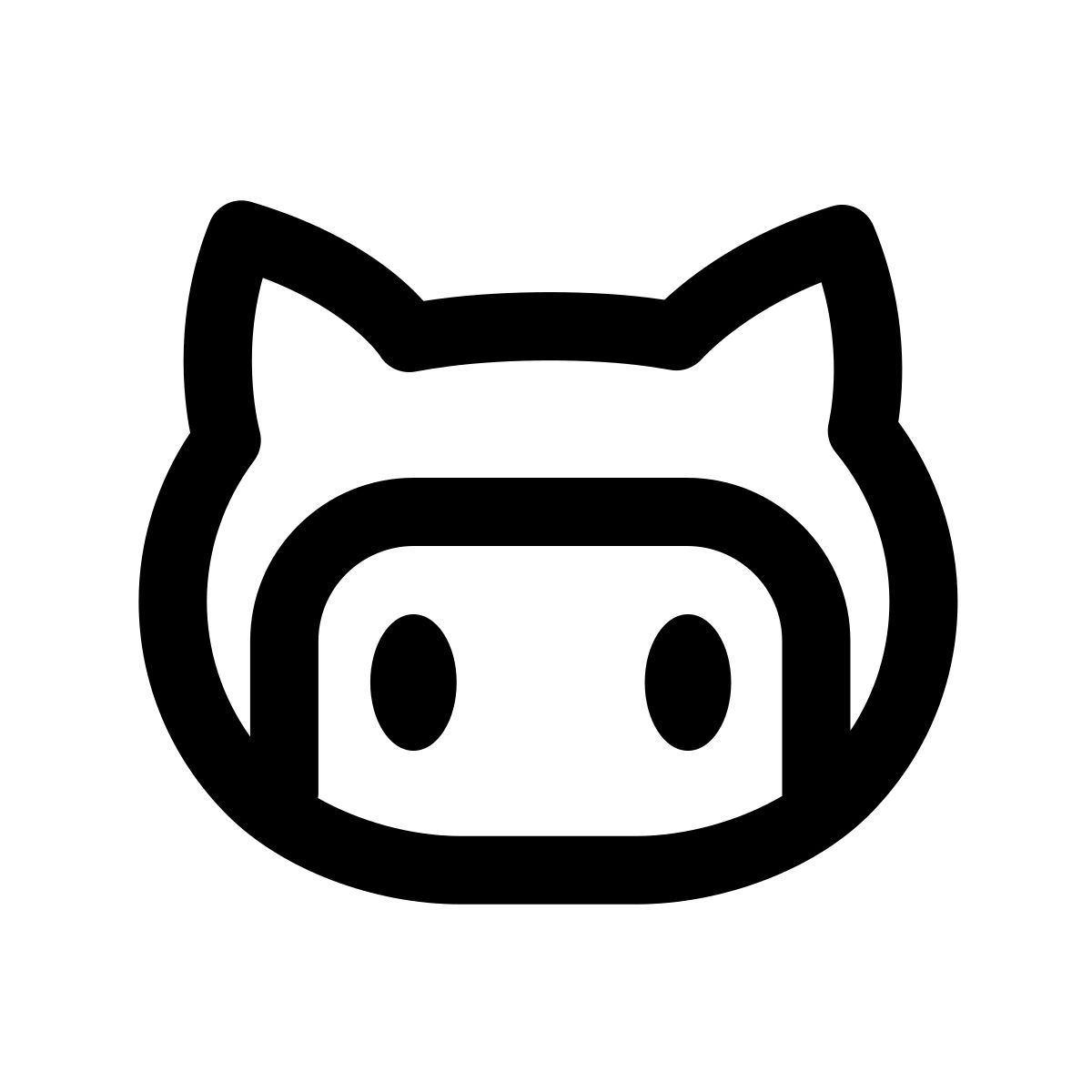 apple sf regular style github octocat icon