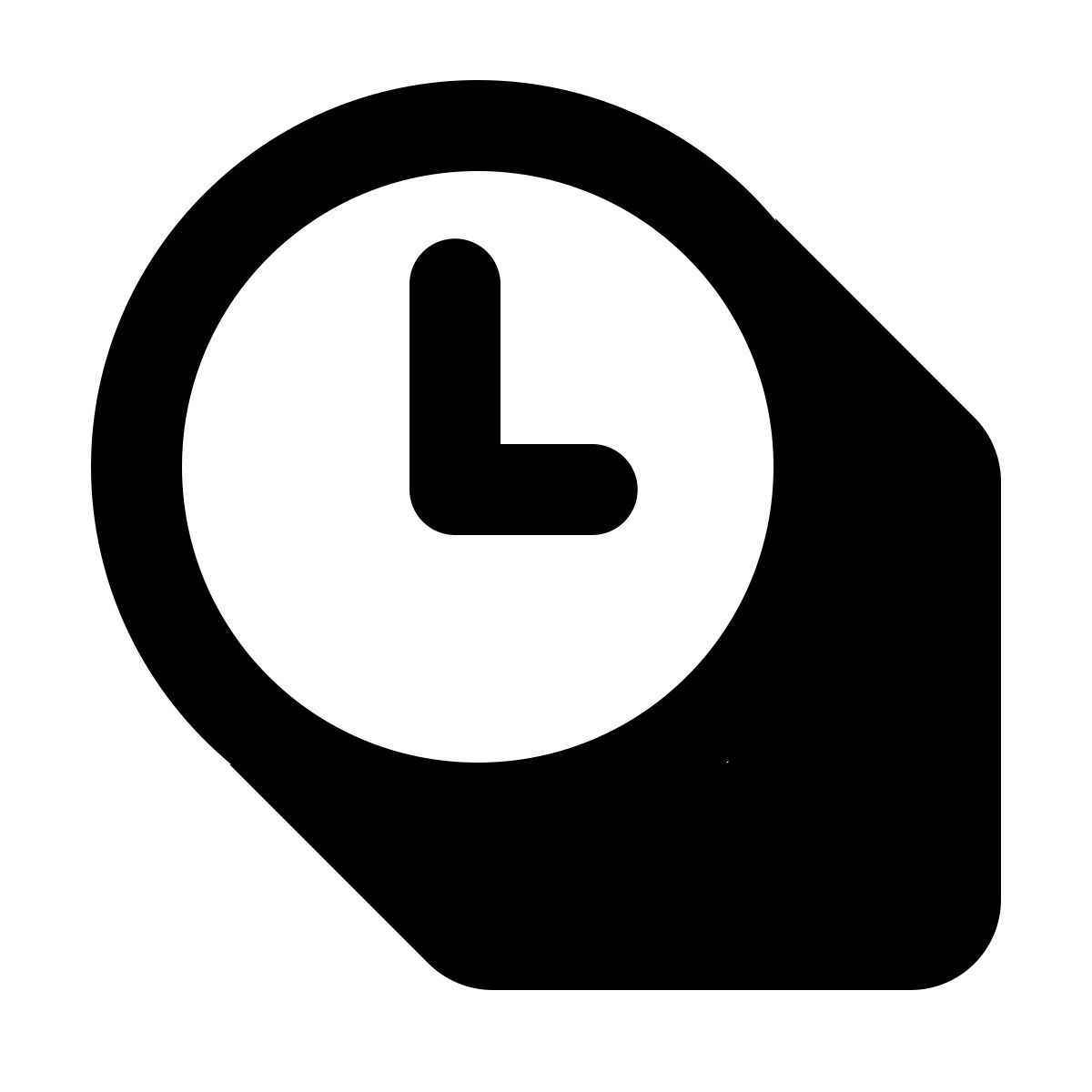 shadow style часы icon