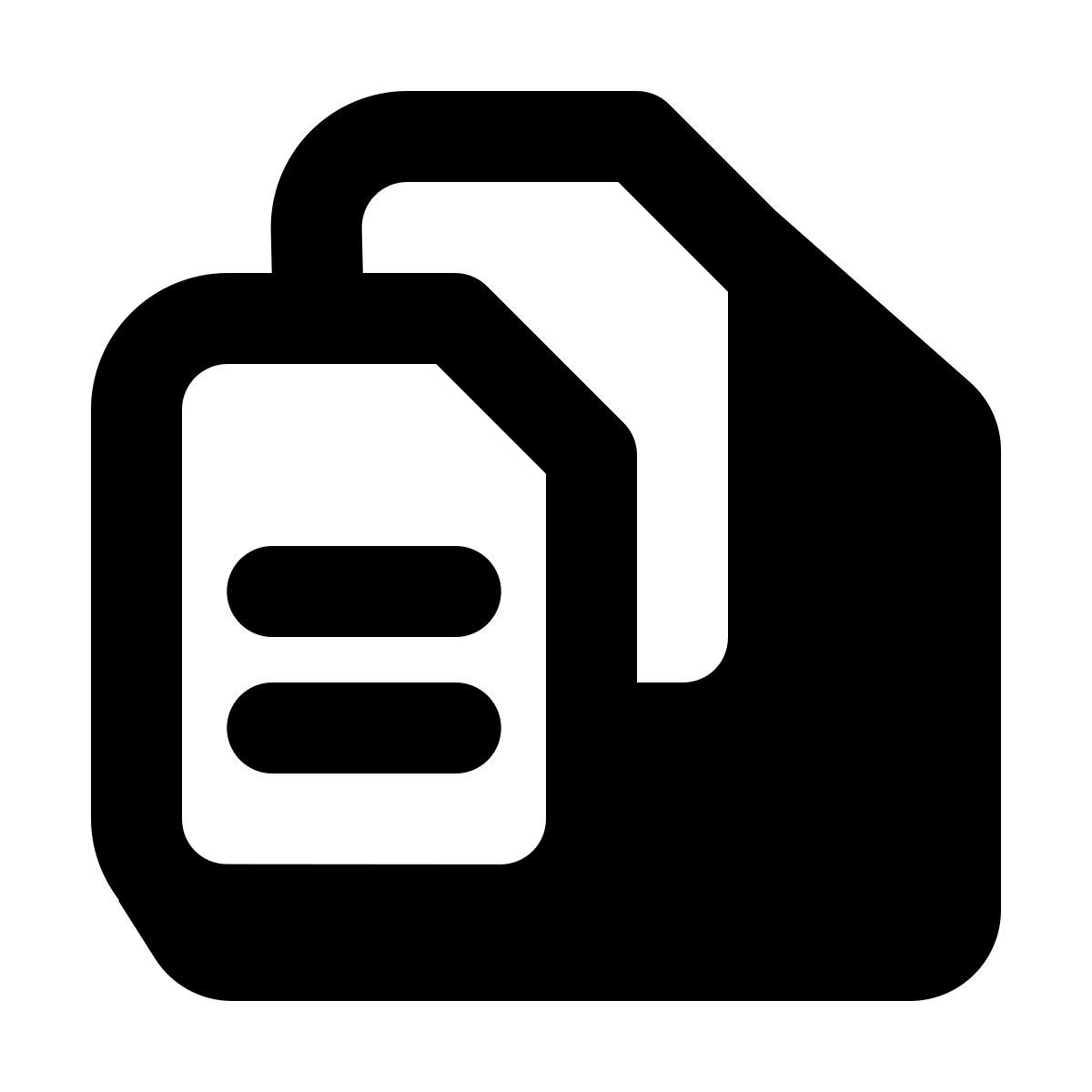 shadow style документы icon
