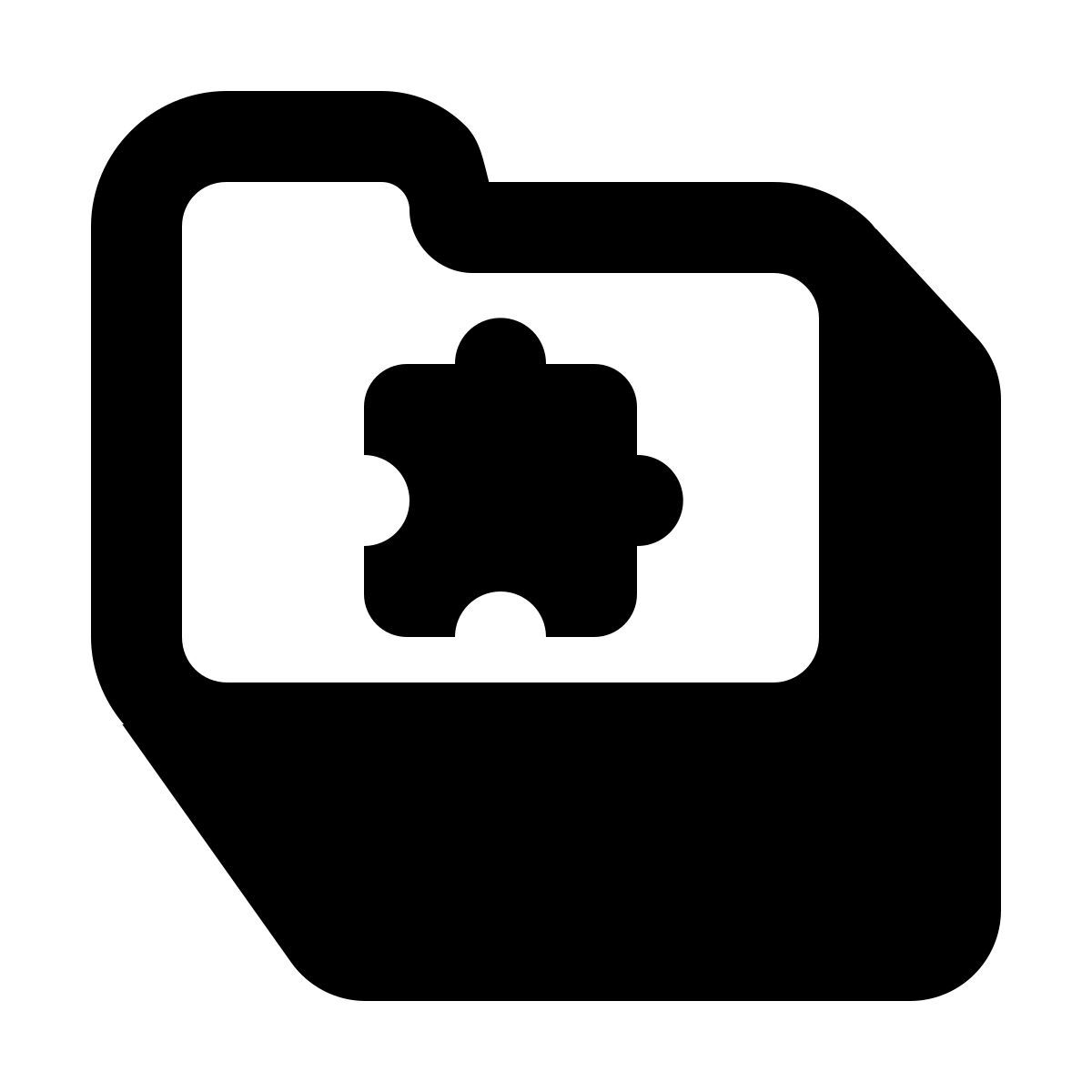Папка расширений icon