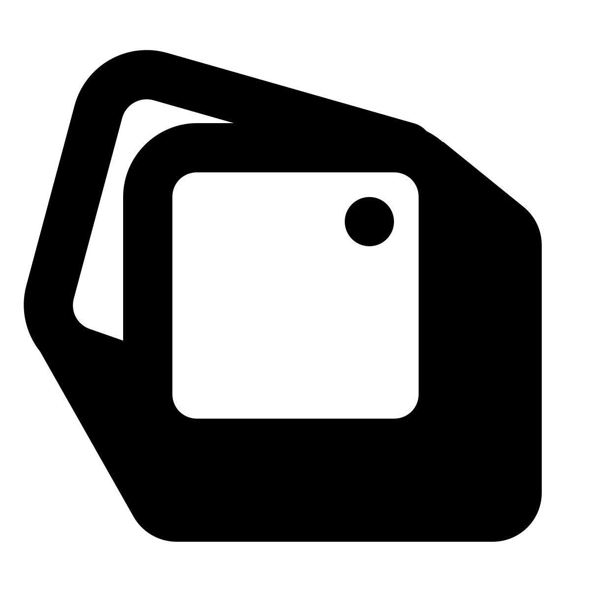 иконка сплошная покраска shadow стиль