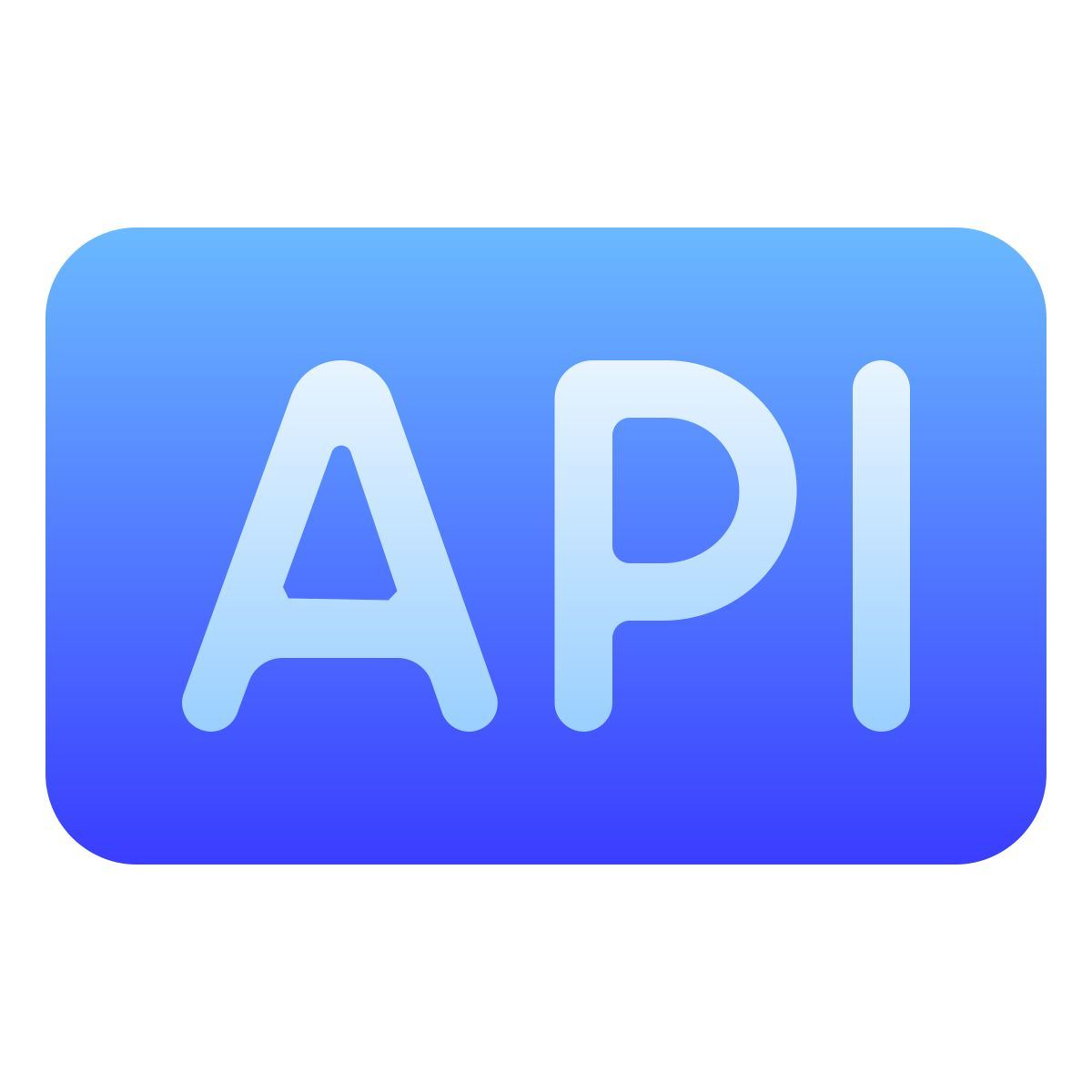 softteal gradient style api icon