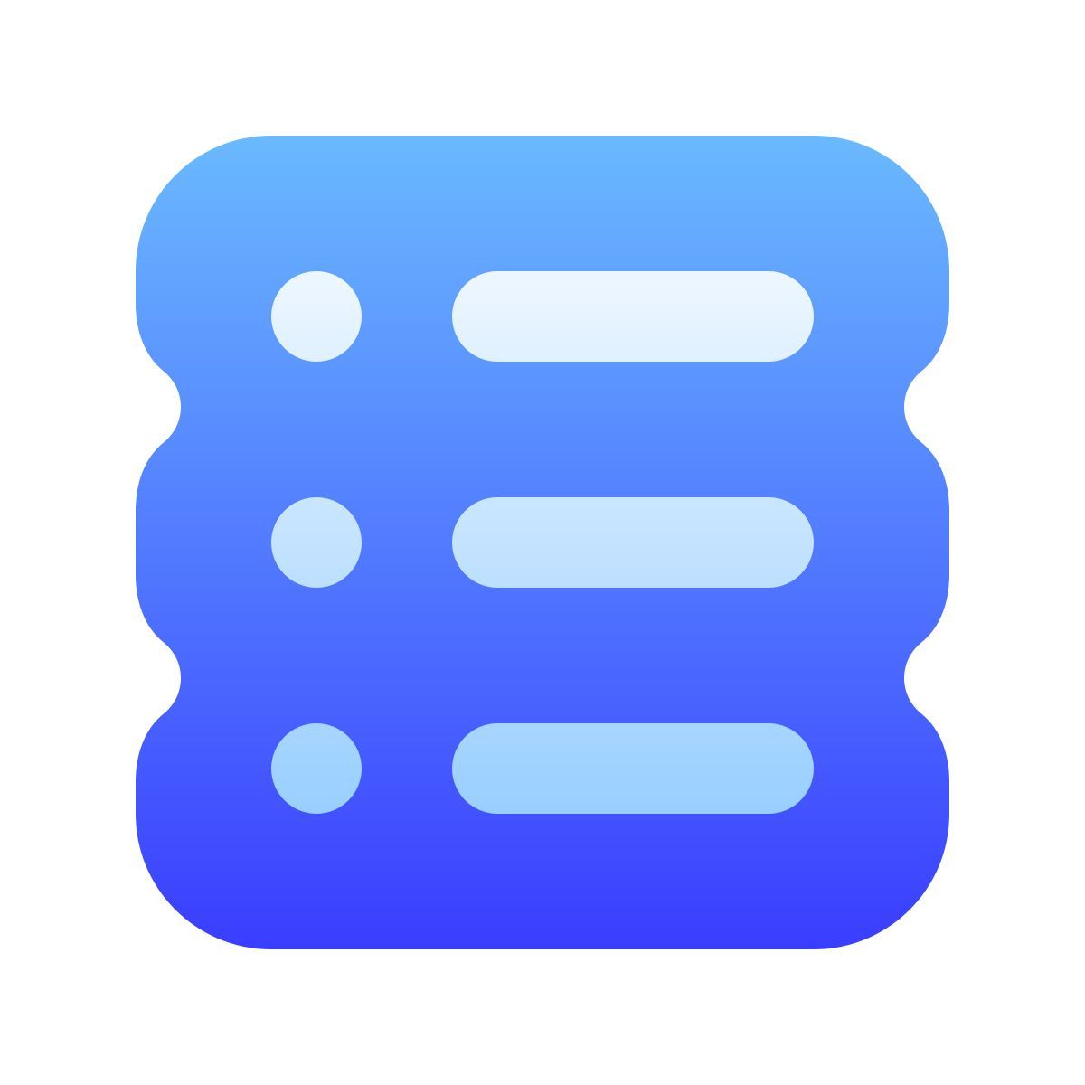 иконка стек softteal gradient стиль