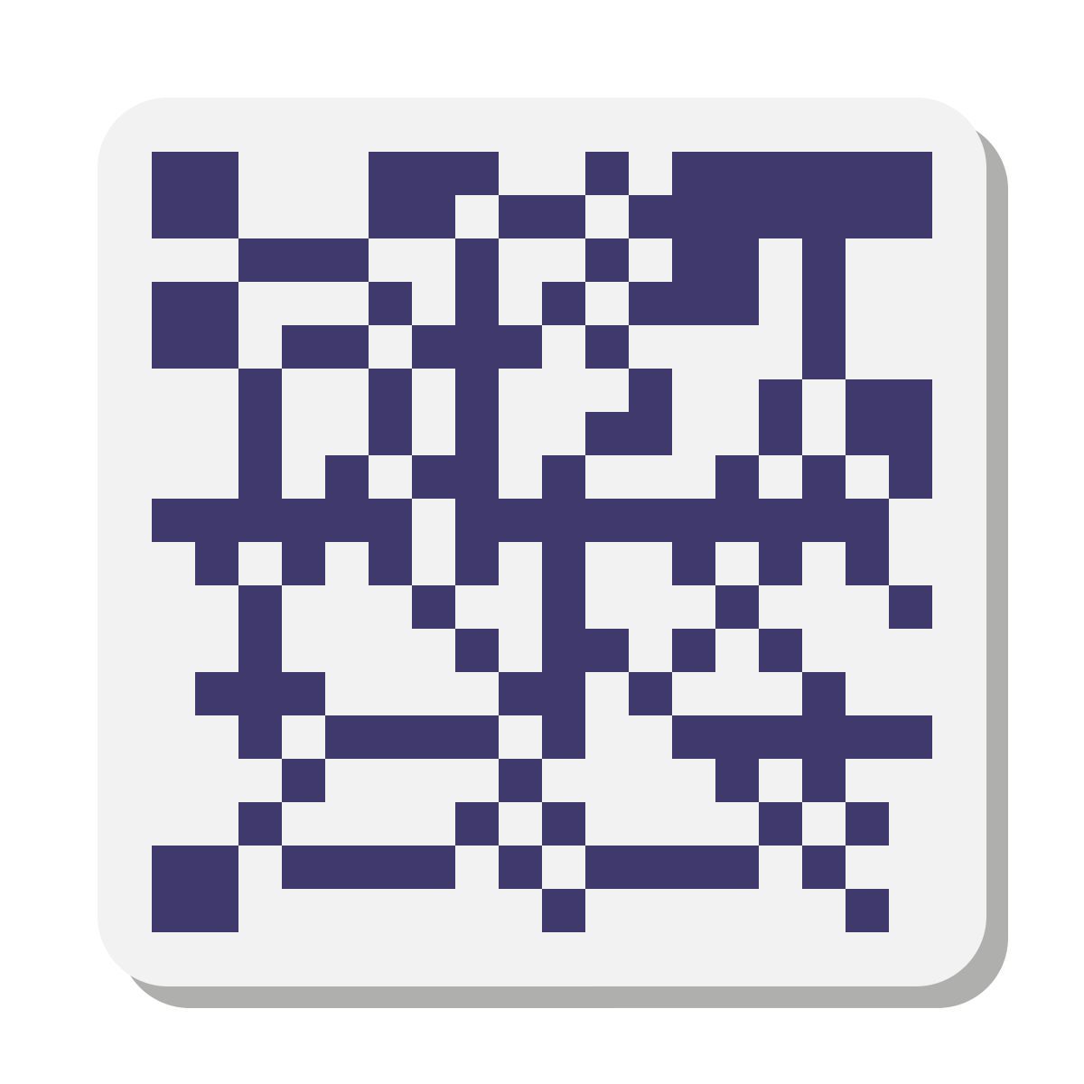 stickers style код матрицы данных icon