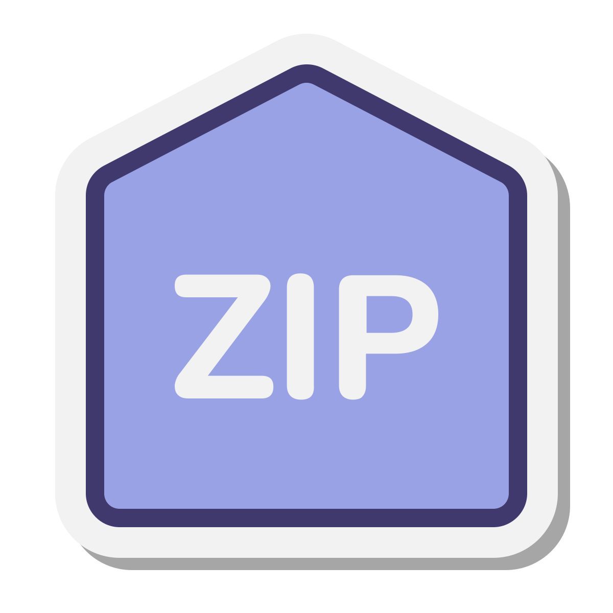 stickers style почтовый индекс icon