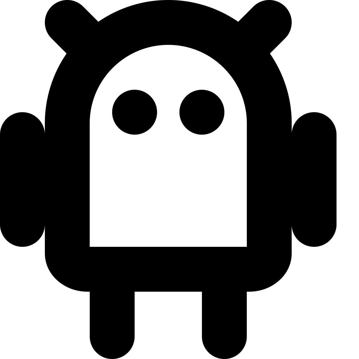 tiny bold style операционная система android icon