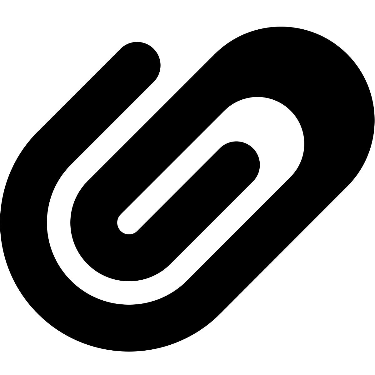 иконка вложение tiny bold стиль
