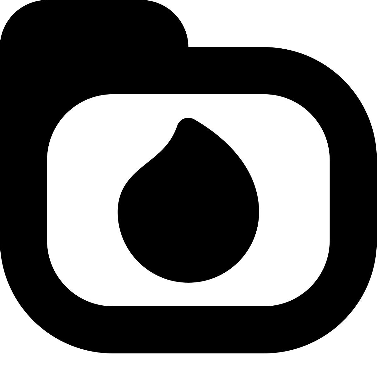 иконка прожечь папку tiny bold стиль