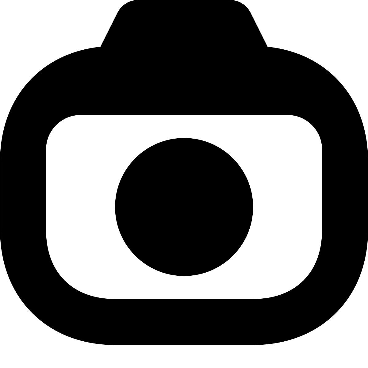 tiny bold style камера icon