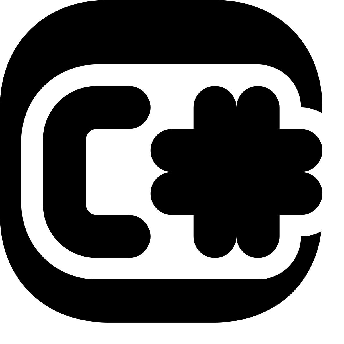 tiny bold style cs icon