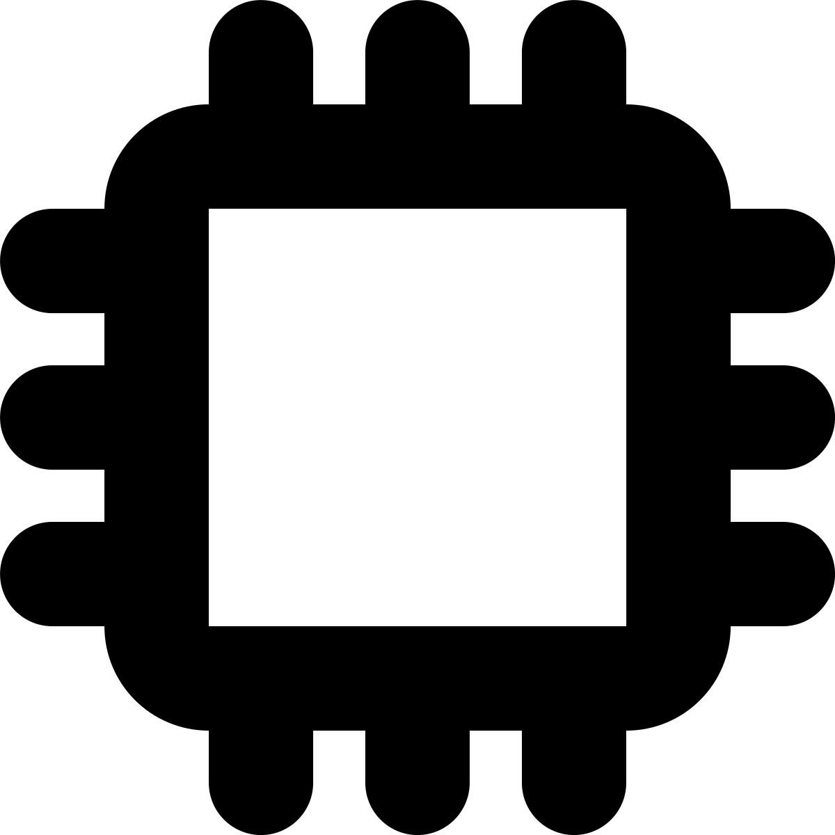 tiny bold style электроника icon