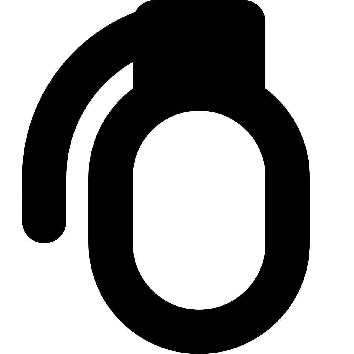 иконка граната tiny bold стиль