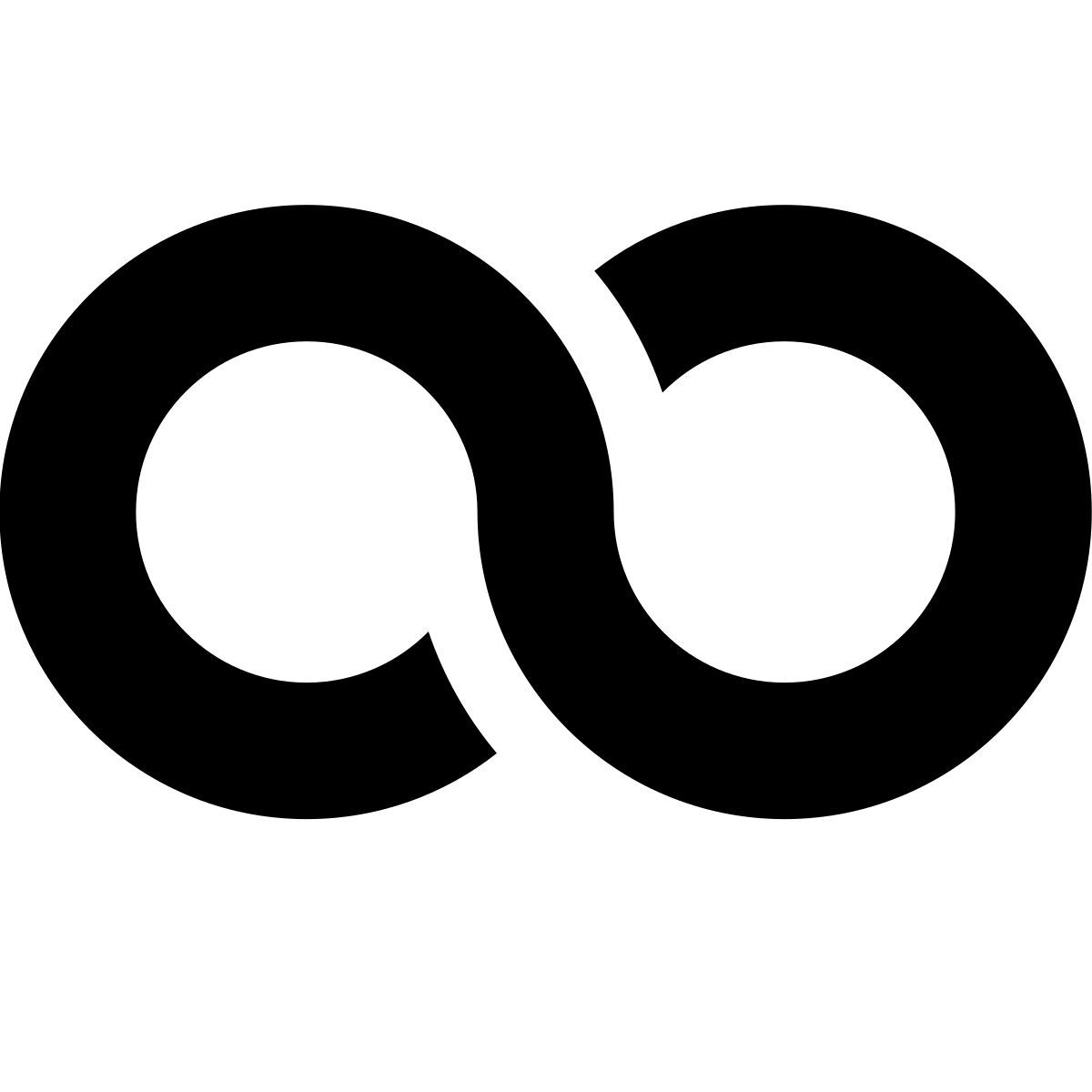 tiny bold style бесконечность icon