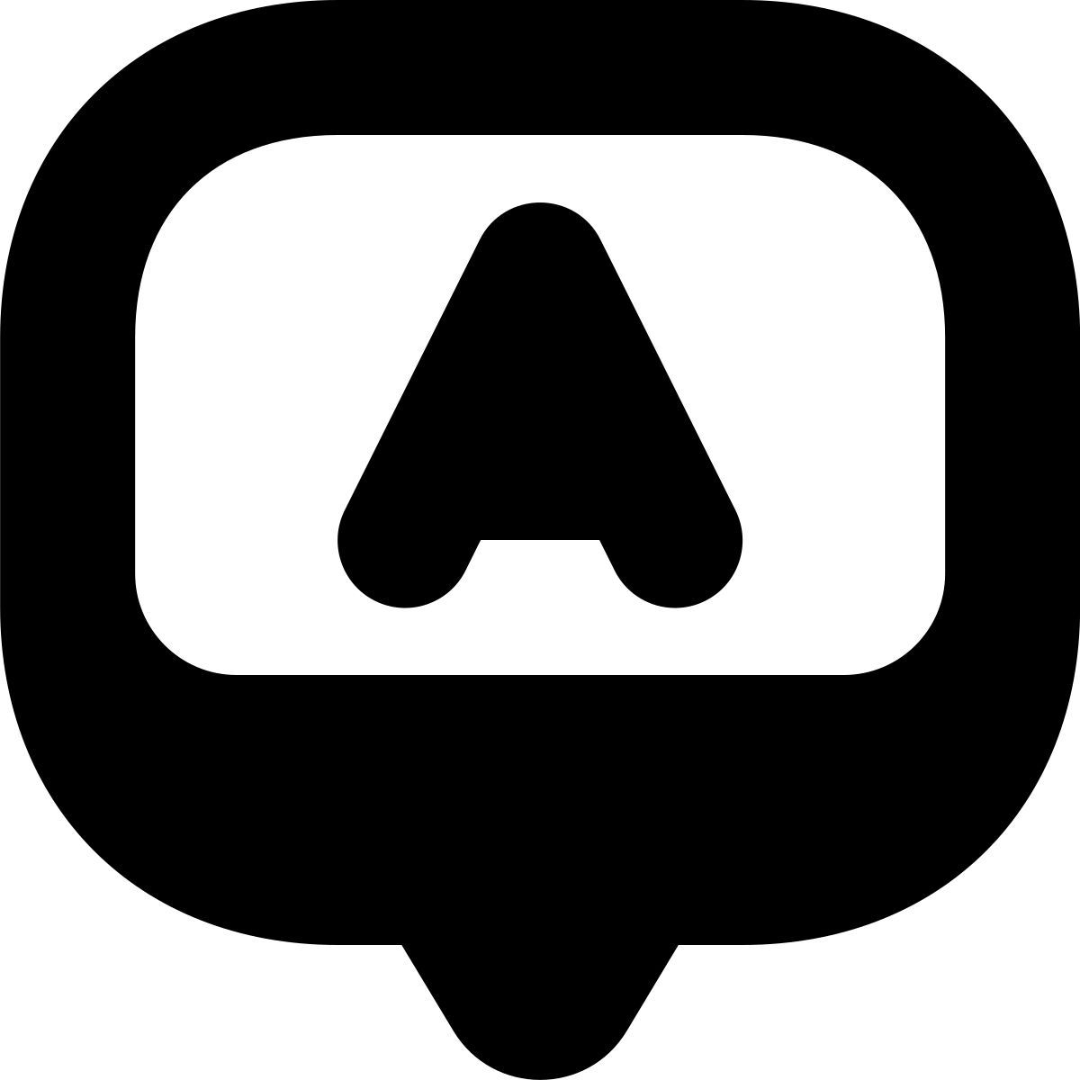 tiny bold style язык icon