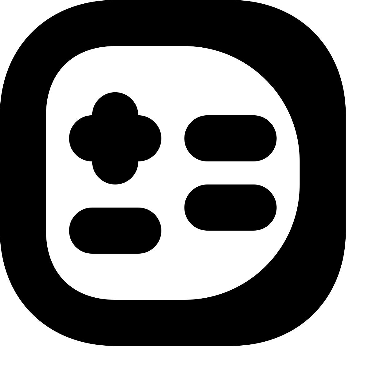 иконка математика tiny bold стиль