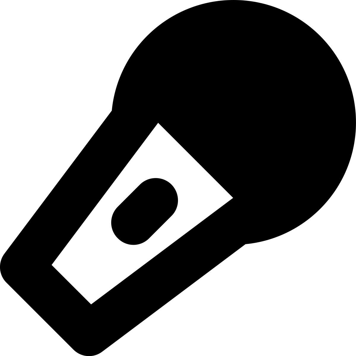 tiny bold style микрофон icon