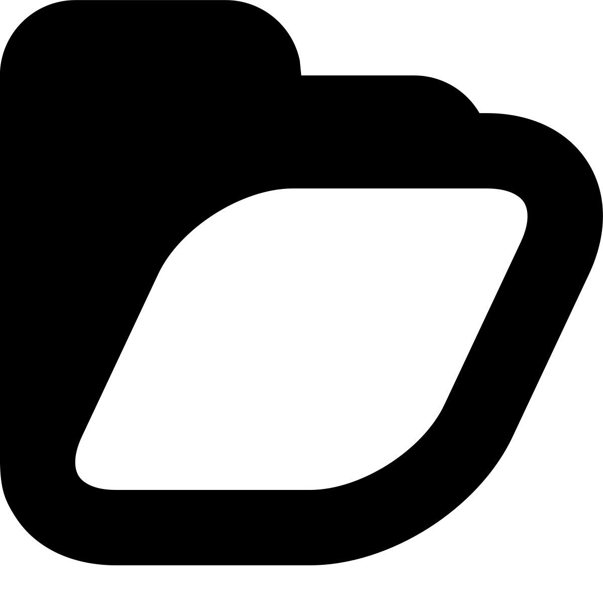 иконка файл tiny bold стиль
