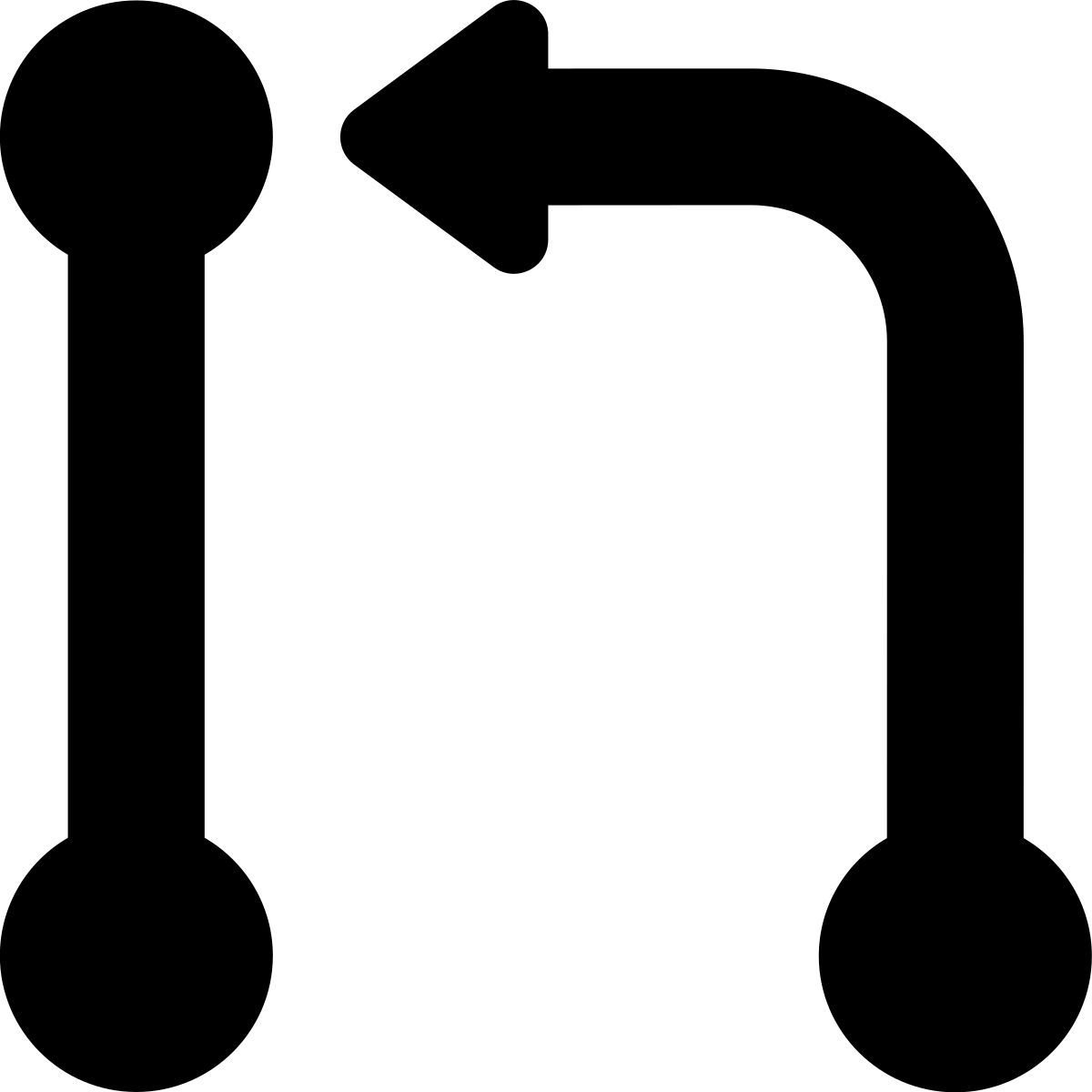 иконка пулл реквест tiny bold стиль