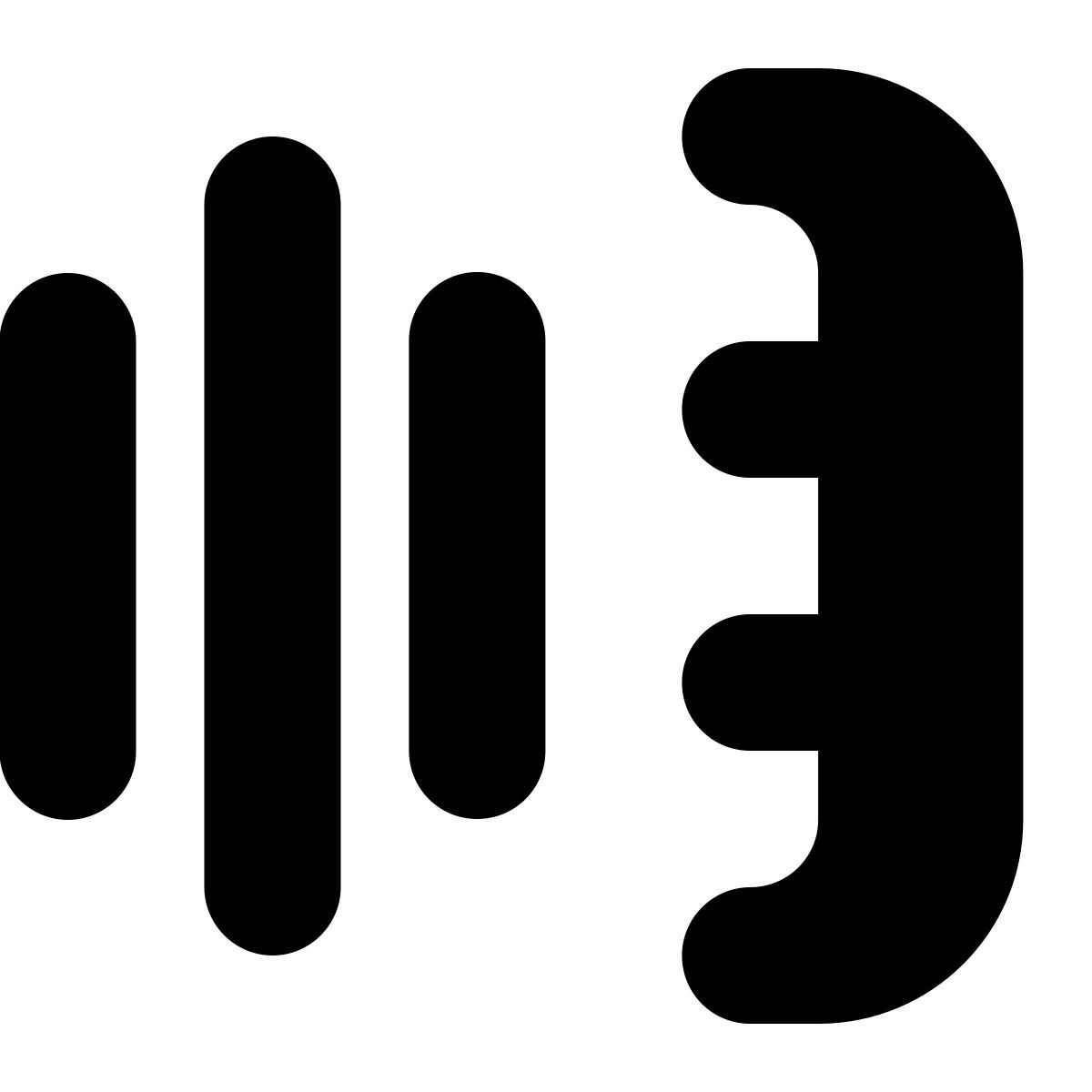 иконка сонометр tiny bold style