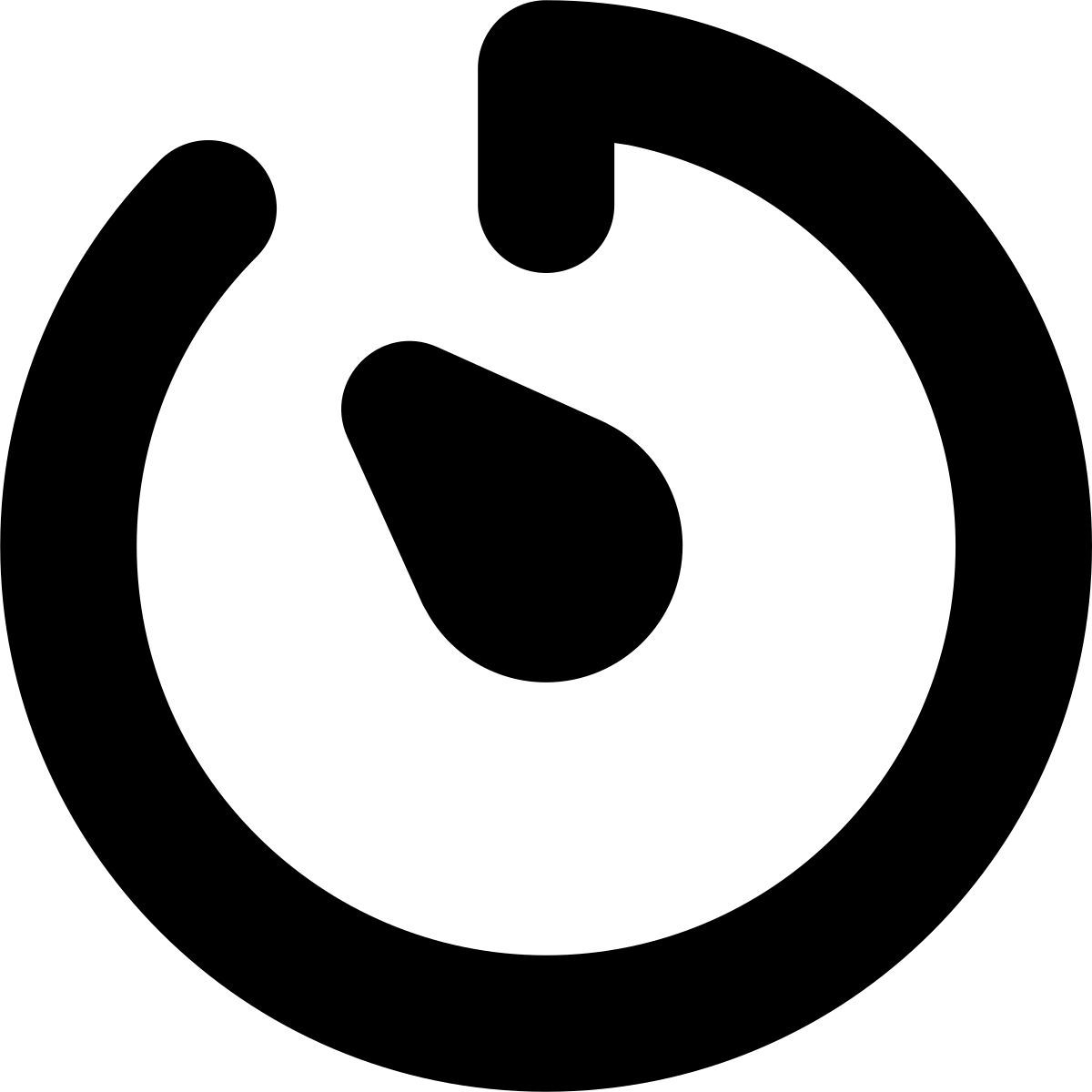 tiny bold style таймер icon